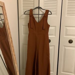 Small Altar’d State jumpsuit- burnt orange with pockets!  Only worn twice.